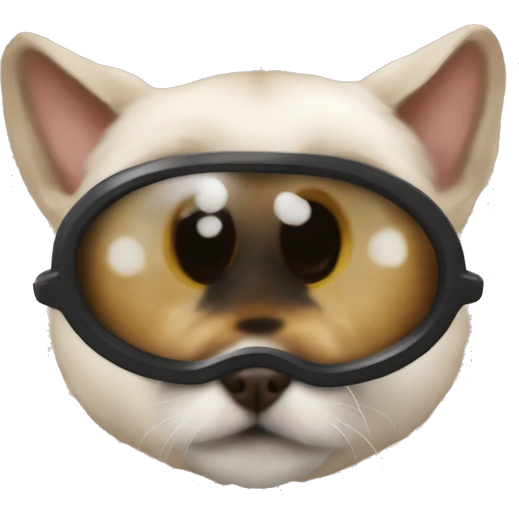 realistic pets engaging viewer yeux vairons emoji