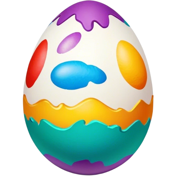 Pâques oeuf emoji