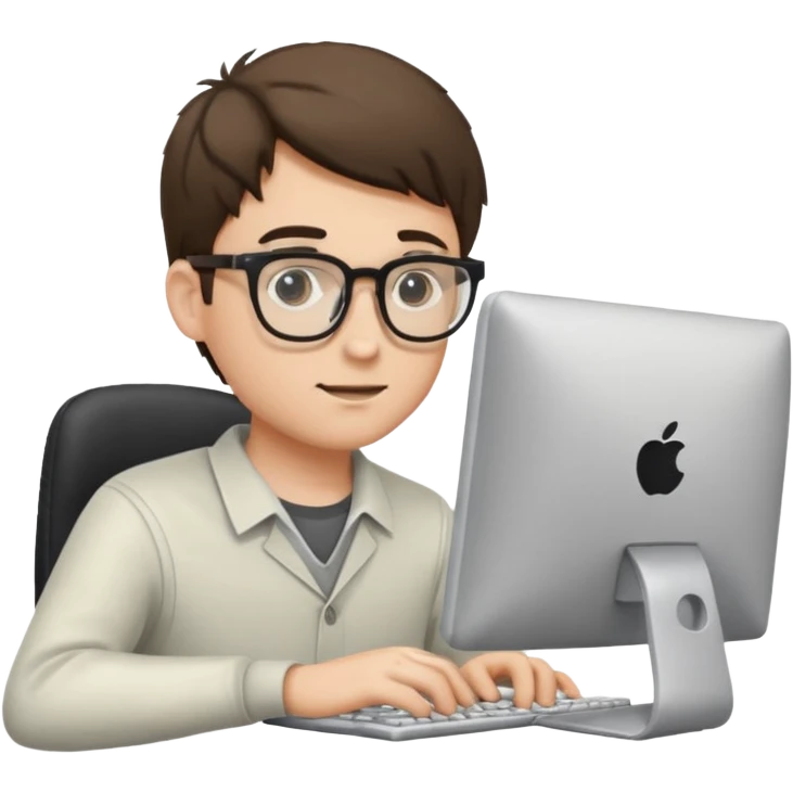 создай парня Айтишника emoji