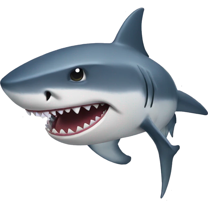 shark with to emoji