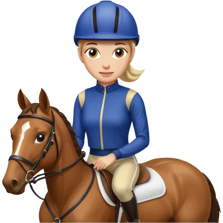  horse jockey woman emoji