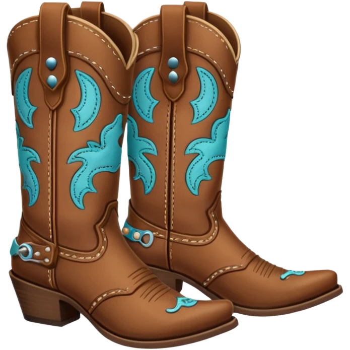 cowgirl boots cute emoji