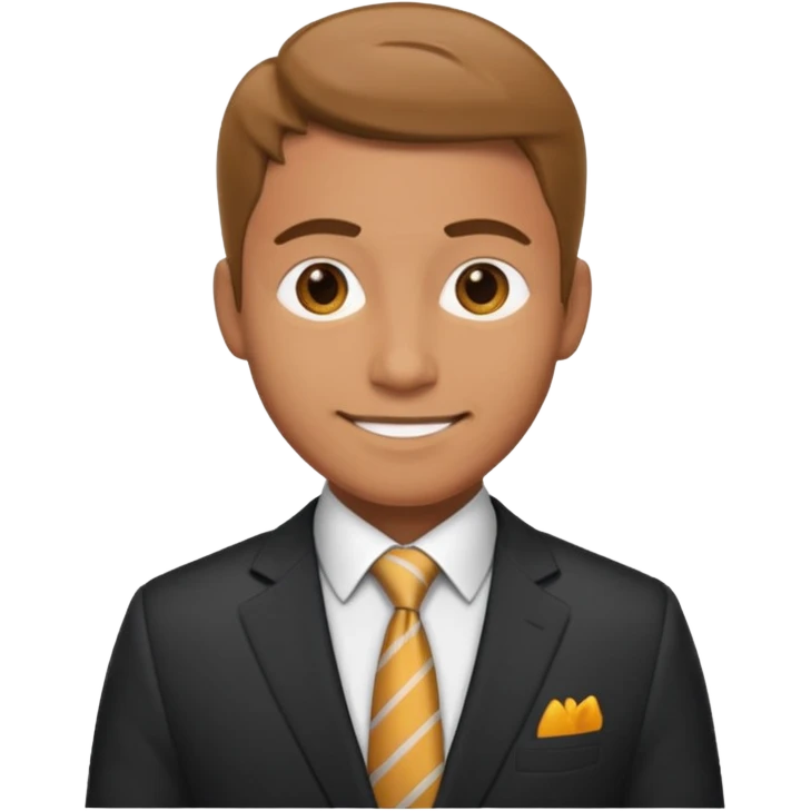 hazme un emoji que le este ayudando a una empresa a dejar de perder tiempo en tareas repetitivas y empezar a centrarse en lo que realmente importa: crecer. y que sea un hombre el emoji emoji