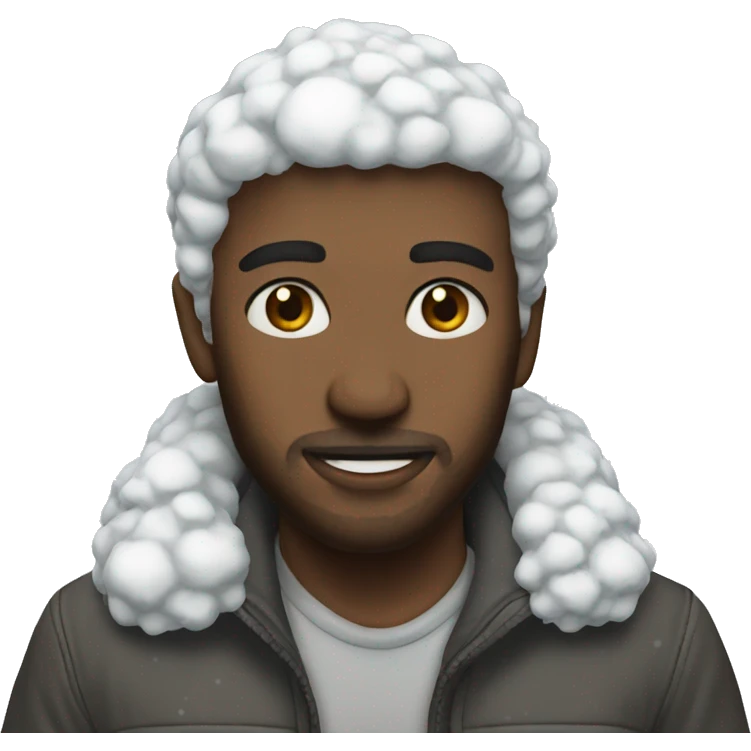 Snow emoji