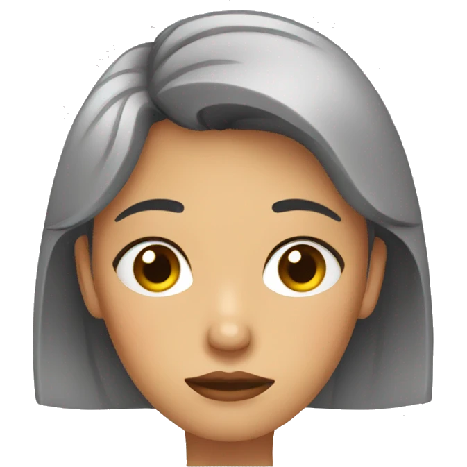 Mujer triste emoji