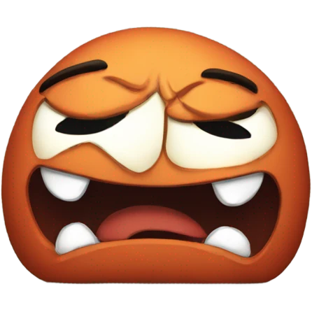 Sad emoji and anger emoji