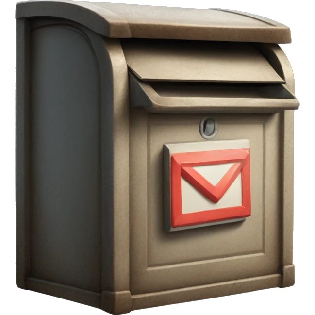 old letter box emoji