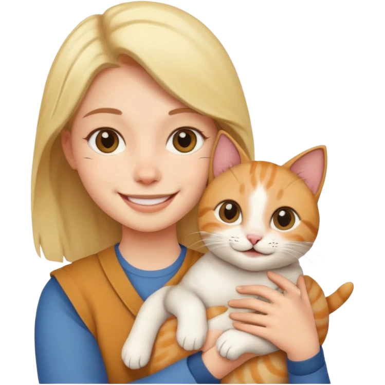 person with cat  emoji