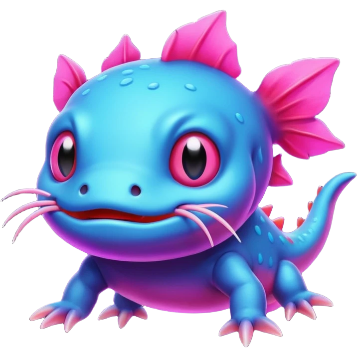 Axolotl gaming emoji