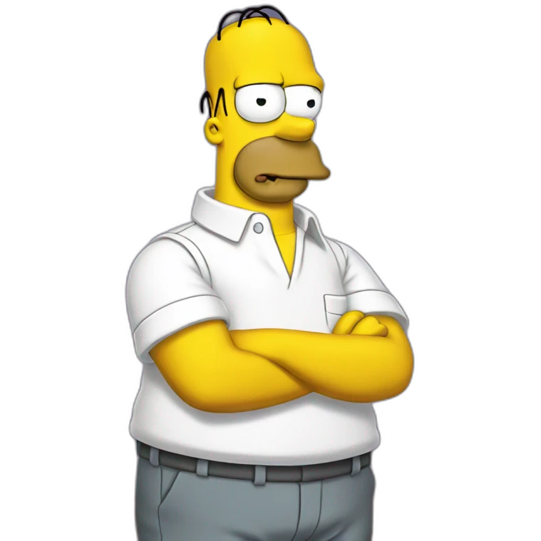 Homer simpsons emoji
