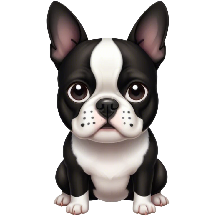 Boston terrier emoji