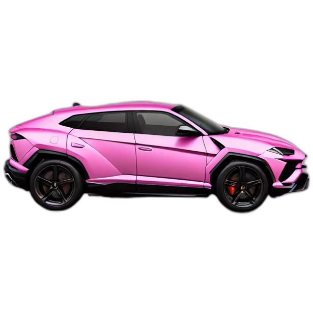 pink lamborghini urus emoji