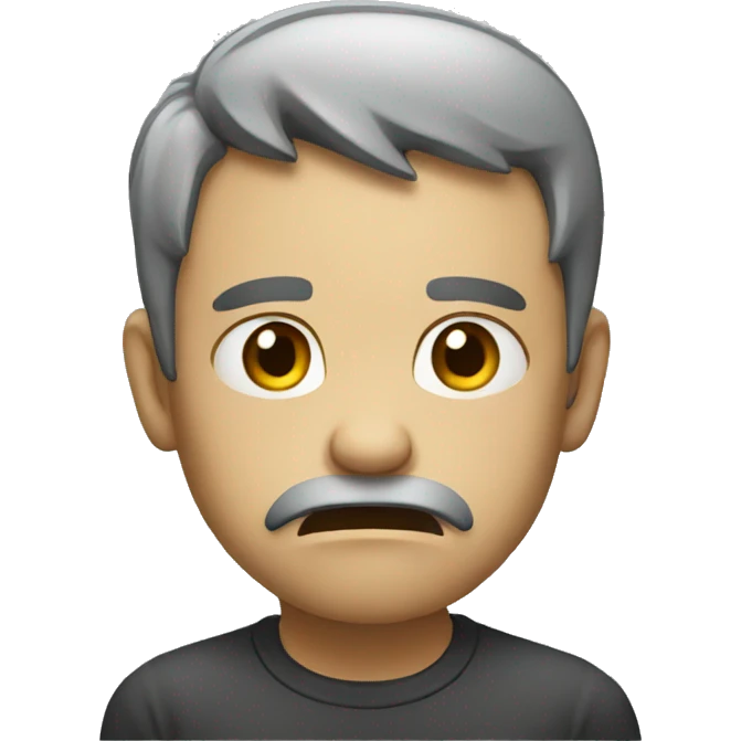 dissatisfied emoji