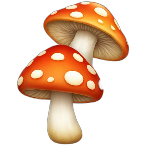 vibrant mushroom emoji