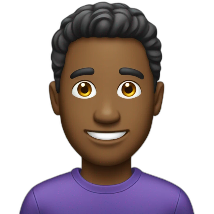 AOL instant messenger guy emoji