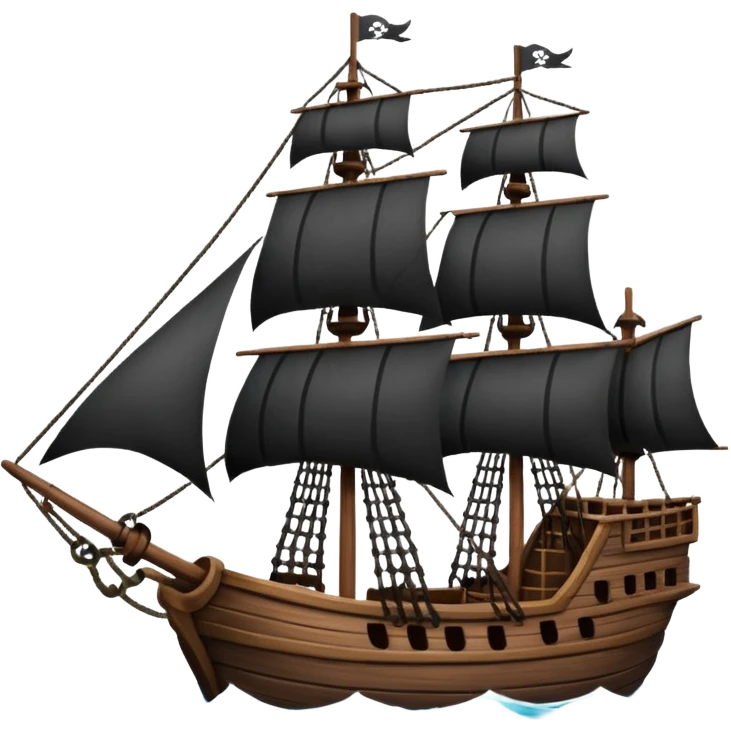pirate ships emoji