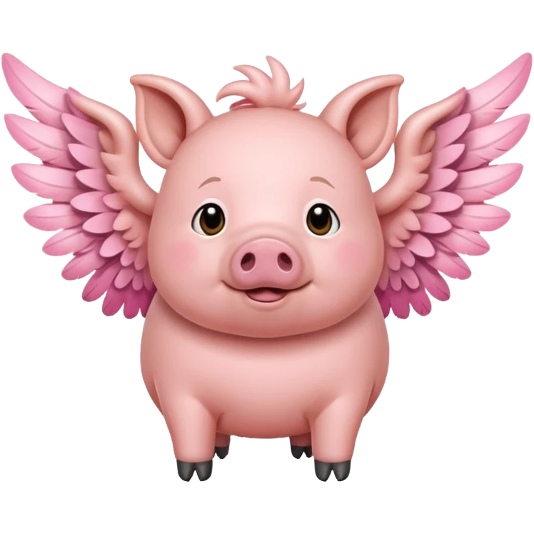 pig flying  emoji