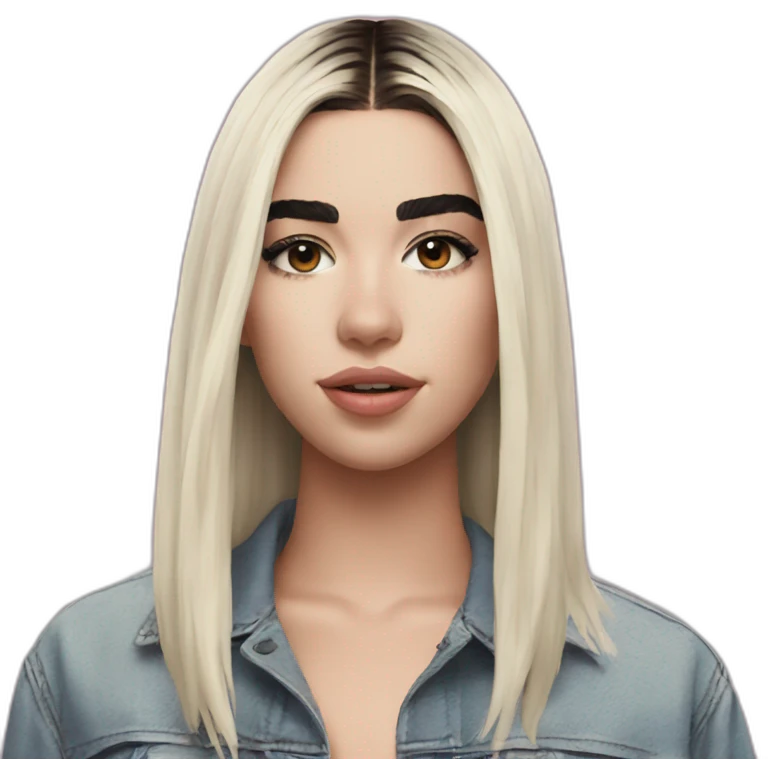 DUA lipa emoji