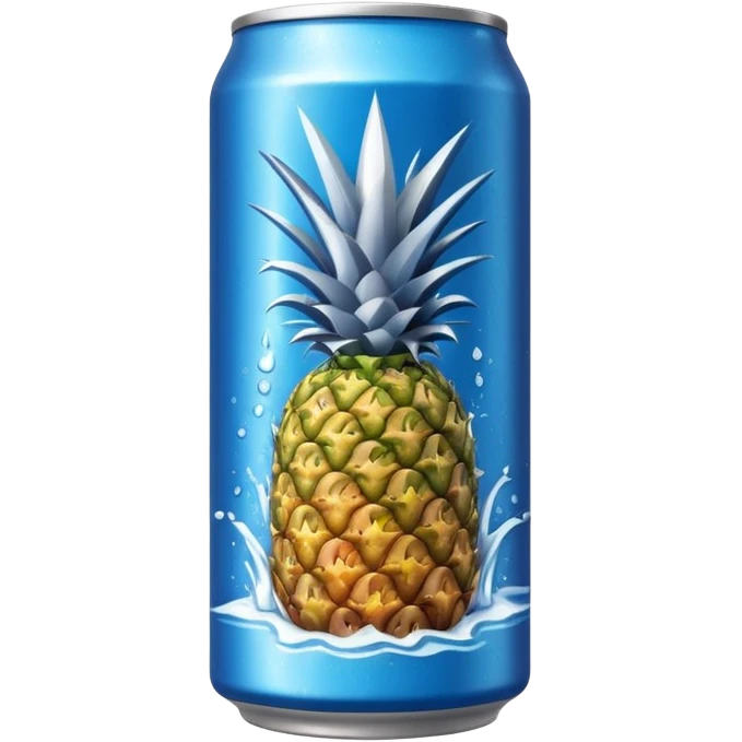 energy drink coconut and pinaple emoji