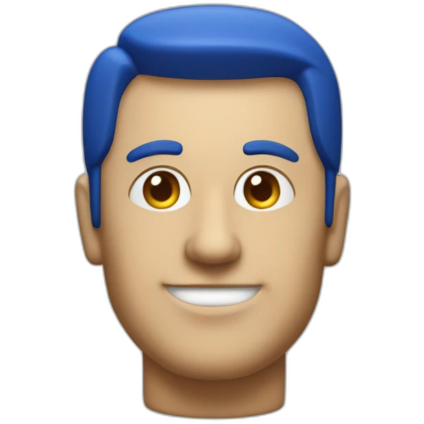 metro bank man shaped like an 'M' emoji