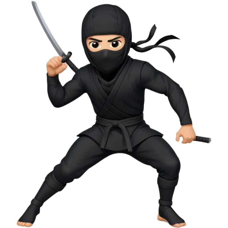ninja posing emoji