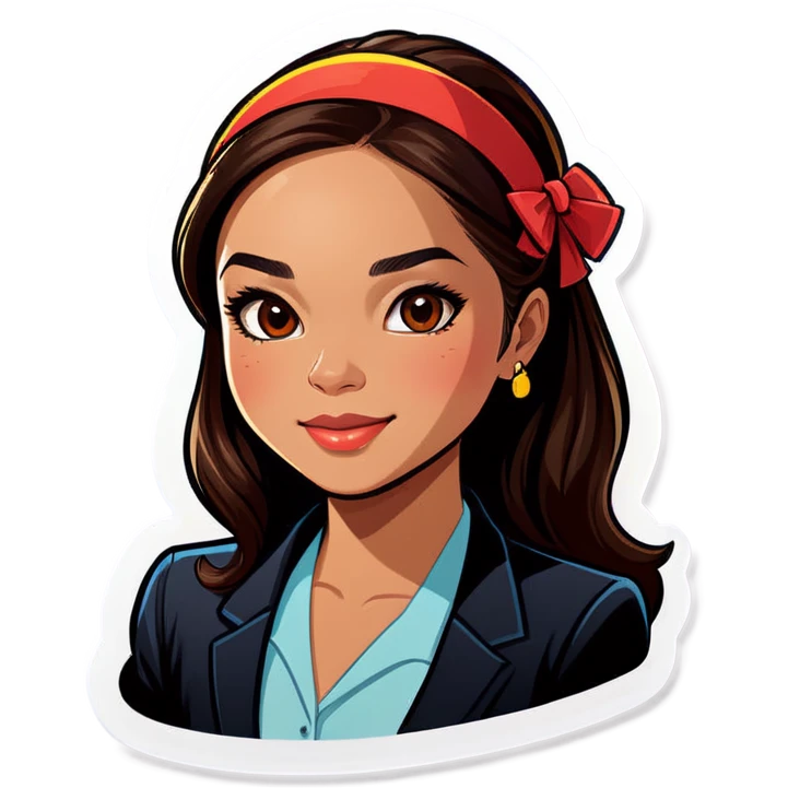 Business Filipino girl emoji