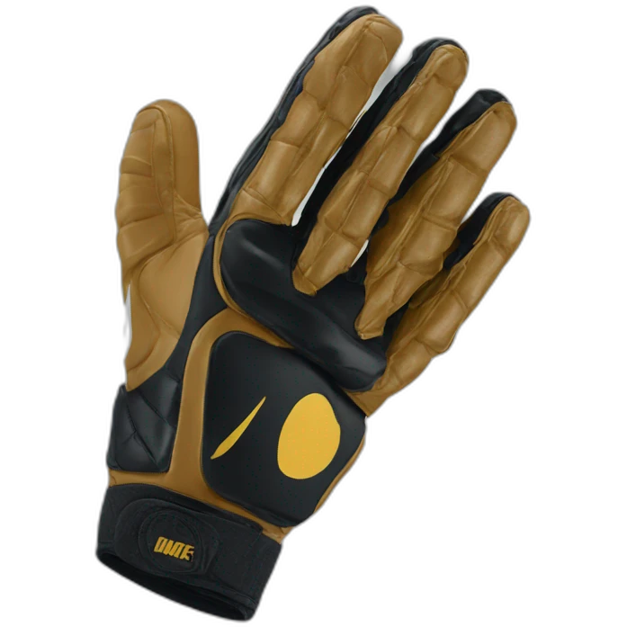 Black nike gloves emoji