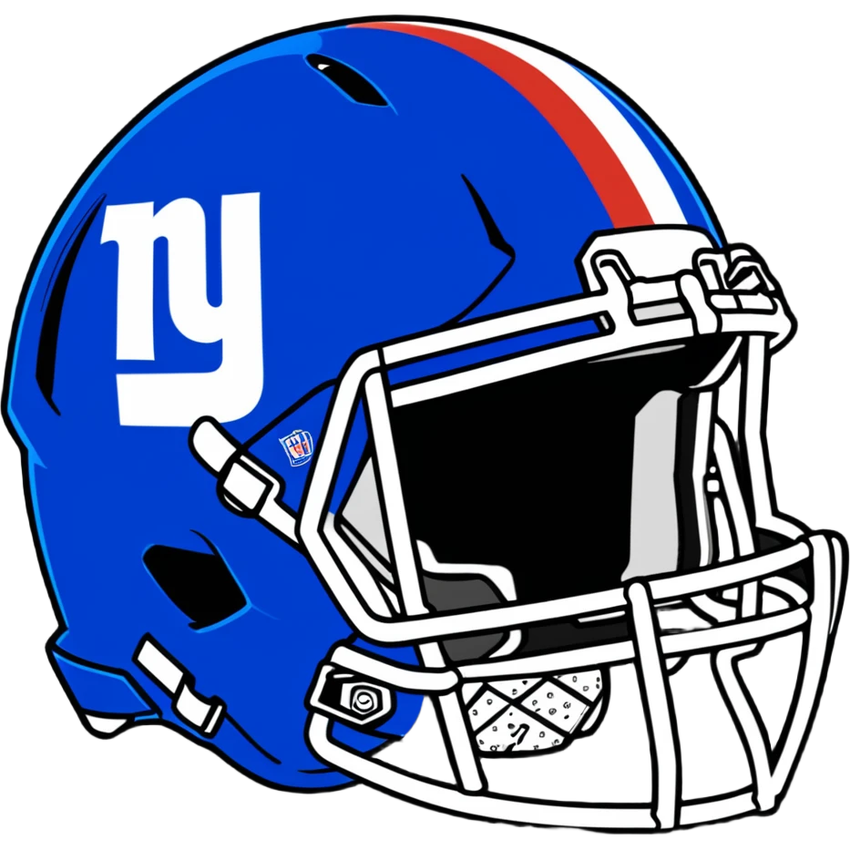NY Giants helmet emoji