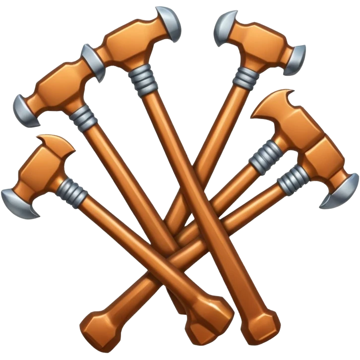 Staff logo marteau équipe emoji