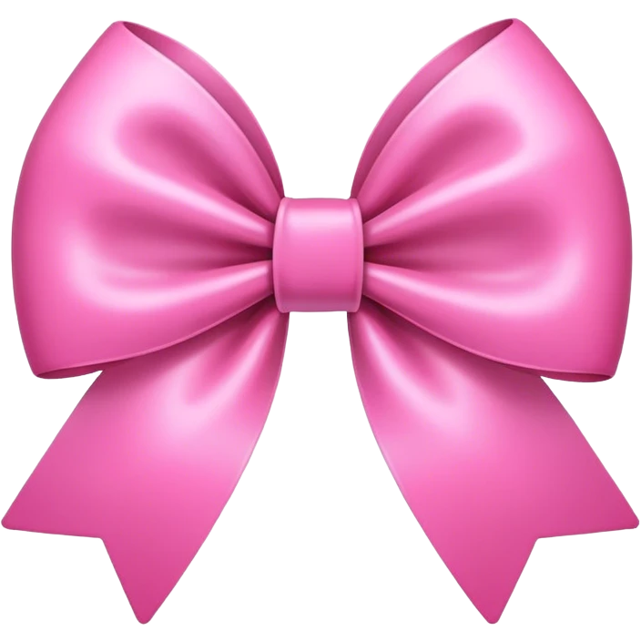Moño rosa
 emoji