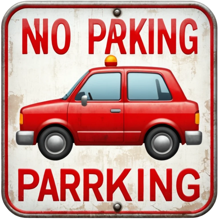 No parking  emoji