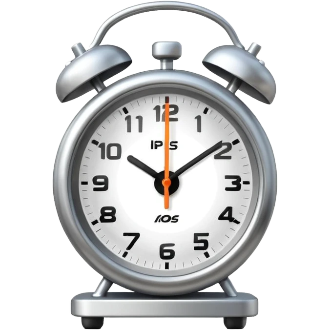 speeding clock emoji