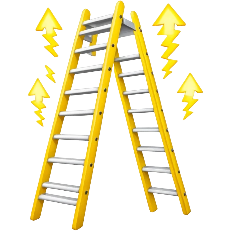 Prompt 1: "You’ve climbed the corporate ladder…"
Graphic: 🪜 Ladder icon (white) glowing upward steps in yellow.
Animation: Ladder rungs light up one by one.
Background: Transparent.
 emoji