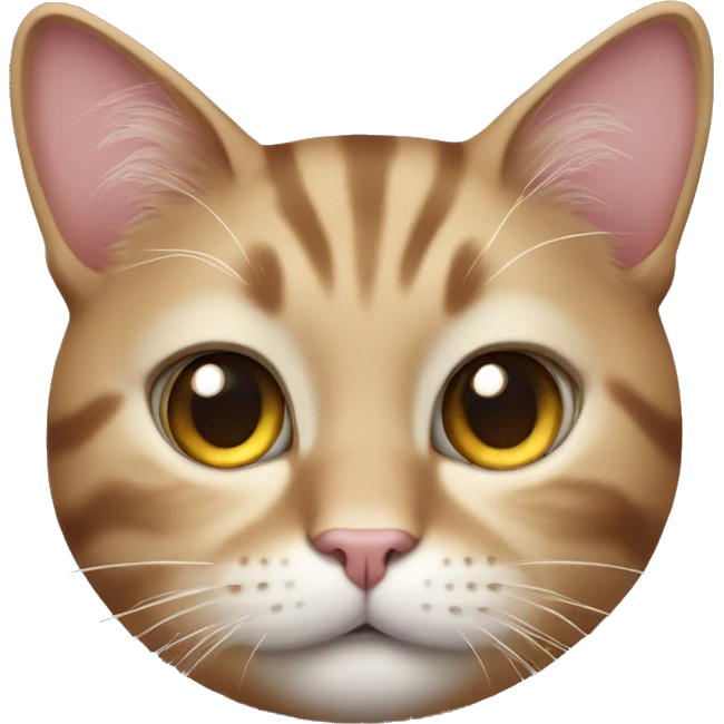 cat with an iphone 15 pro max emoji