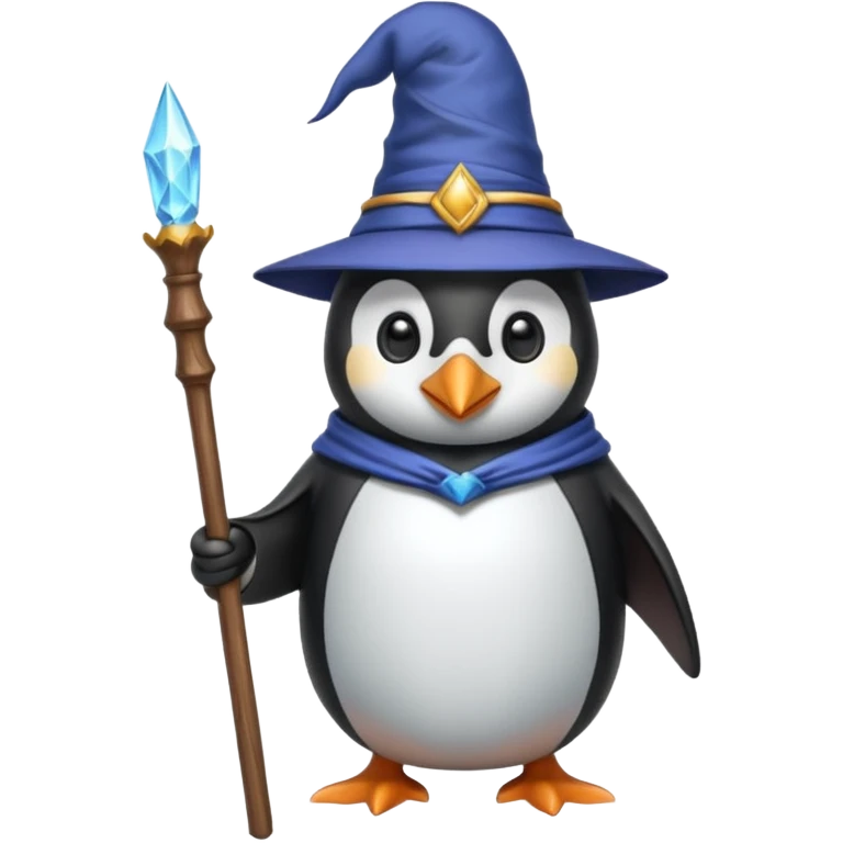 penguin wizard emoji