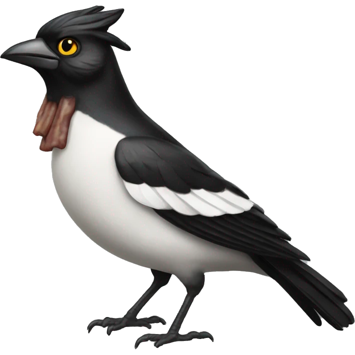 Bacon magpie  emoji