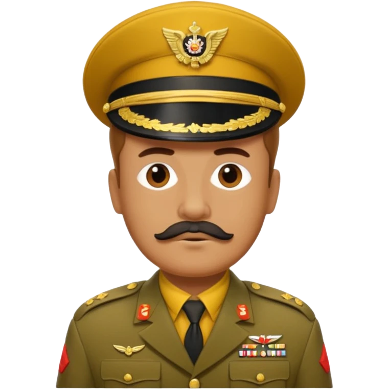 Colonel mustard - army uniform. Make sure uniform is mustard emoji