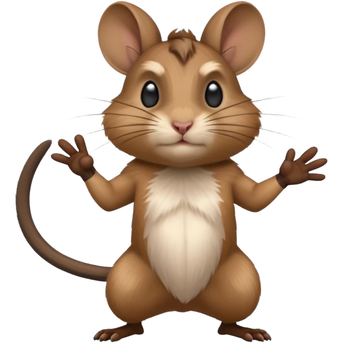 Degu playing brawlstars emoji