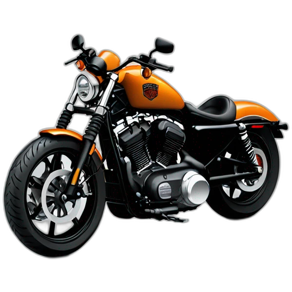 Harley Davidson Iron 883  emoji