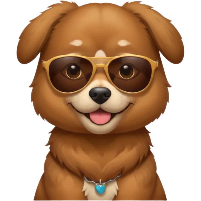 Dog wearing Sunglasses emoji