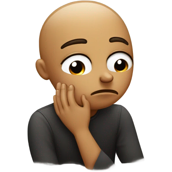 Sad emoji