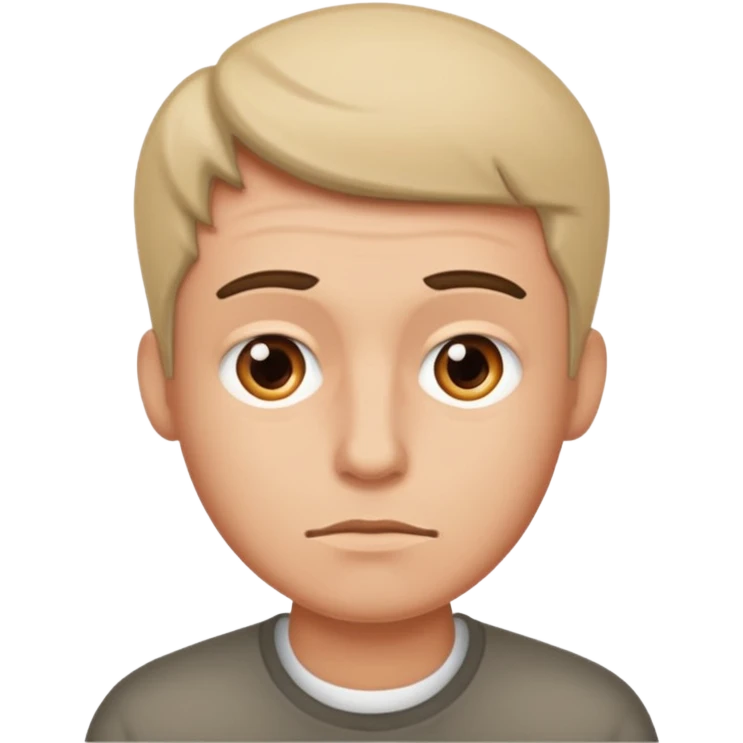 doubtful guy emoji
