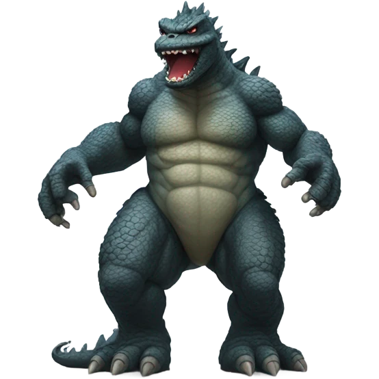  Godzilla crying emoji