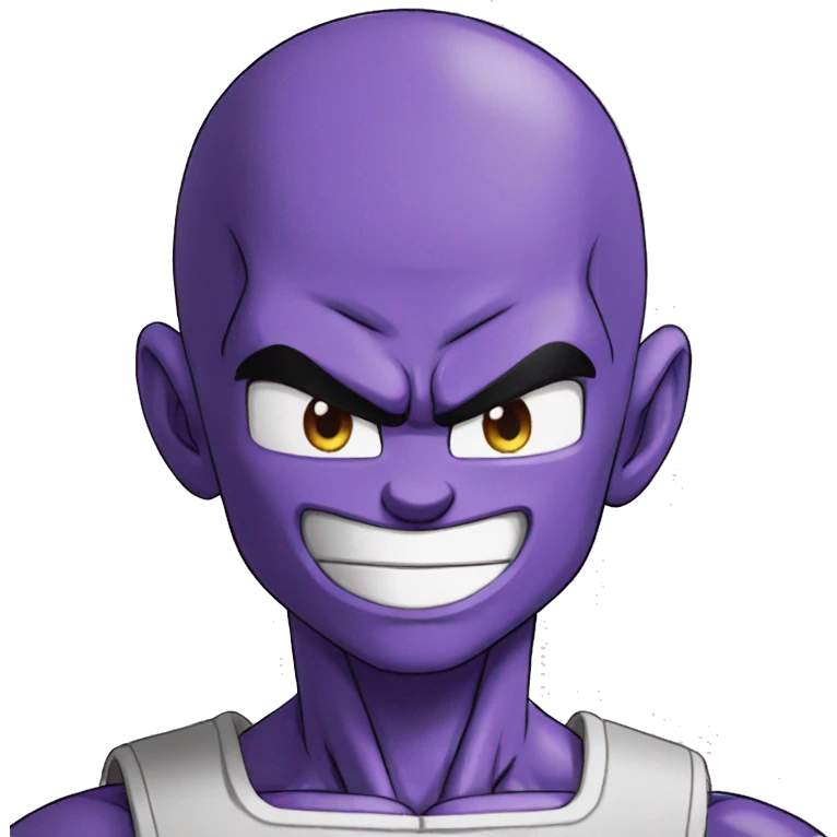 Black frieza from dragon ball super emoji