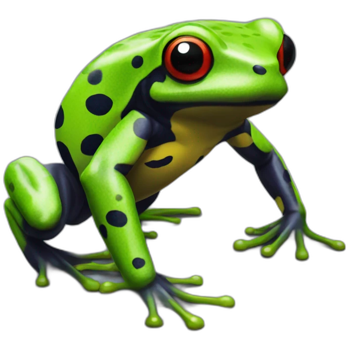 Poison frog shinobi emoji
