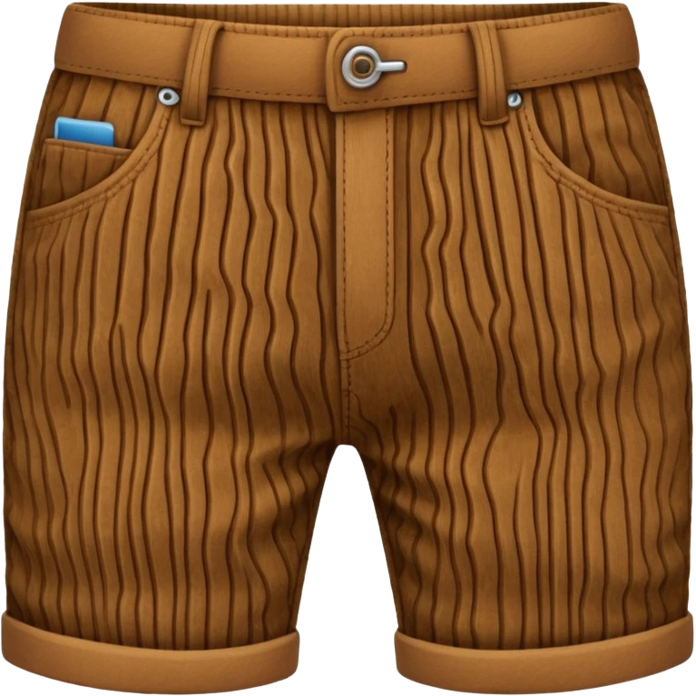 Patterned Corduroy texture ridges pants emoji