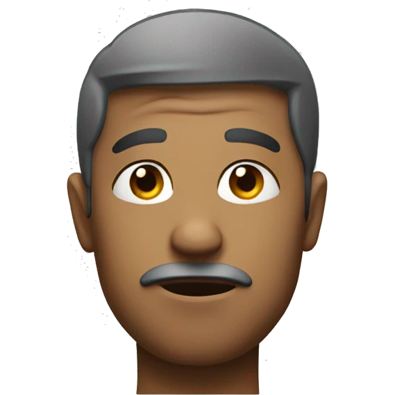 Person giving side eye emoji