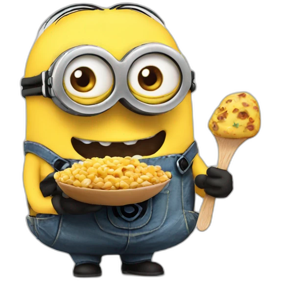 hungry minion emoji