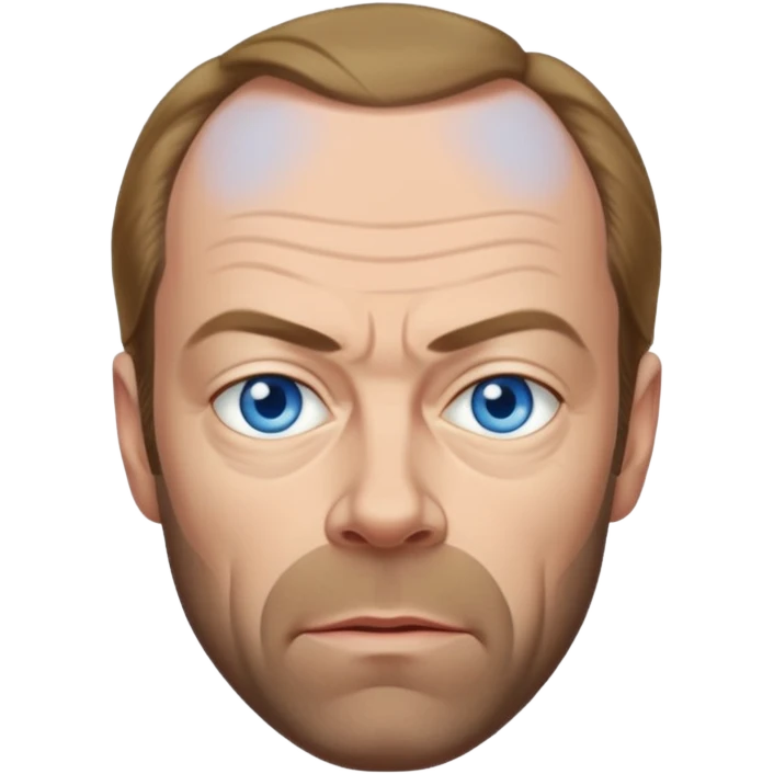 Hugo Weaving with blue eyes emoji