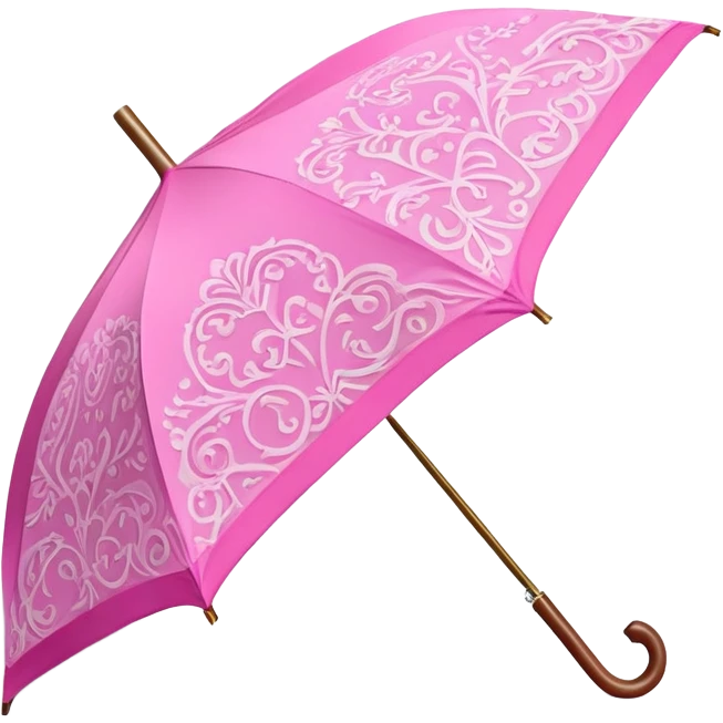 Pink umbrella  emoji